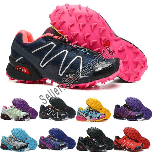 

Wholesale 2017 New Solomon Zapatillas Speedcross 3 Running Shoes women Walking woman Outdoor Sport shoes Athletic Shoes Size EU 36-41