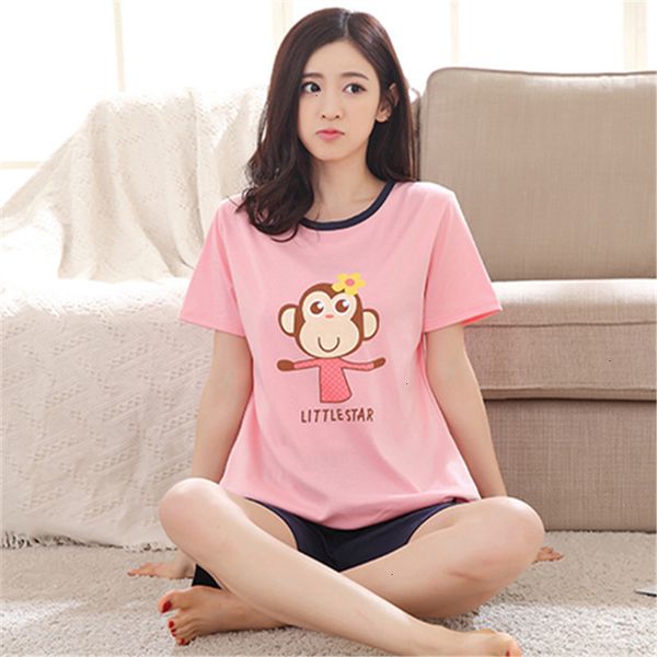 

пижамы nightgowns женщина плюс размер белье для пижама главной одежда пижама pijama плюс размер хлопок kawaii pajama наборы костюм сорочки, Black;red