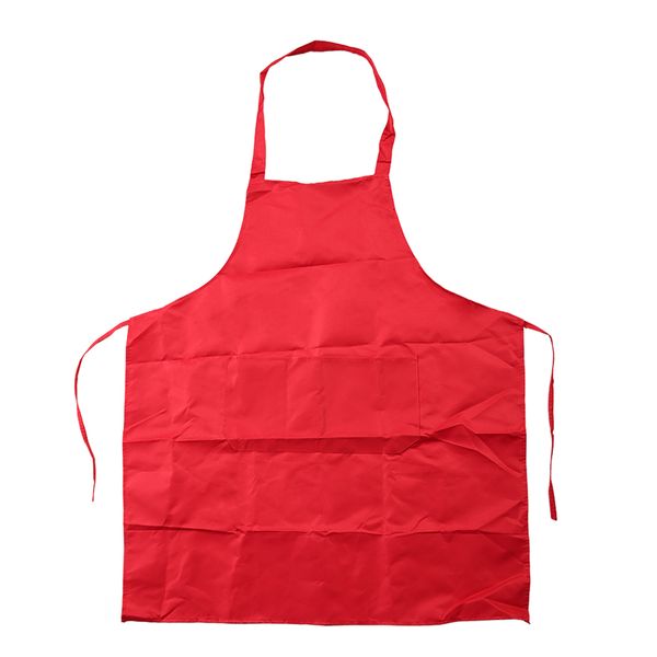 

new sleeveless simple adjustable plain apron with front pocket butcher waiter chefs kitchen cooking craft
