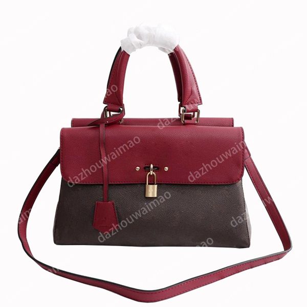 

известный бренд дизайнер сумки моды женщин сумки сумки люкс леди кожаные сумки кошелек плеча тотализатор 3 цвета модели m41738