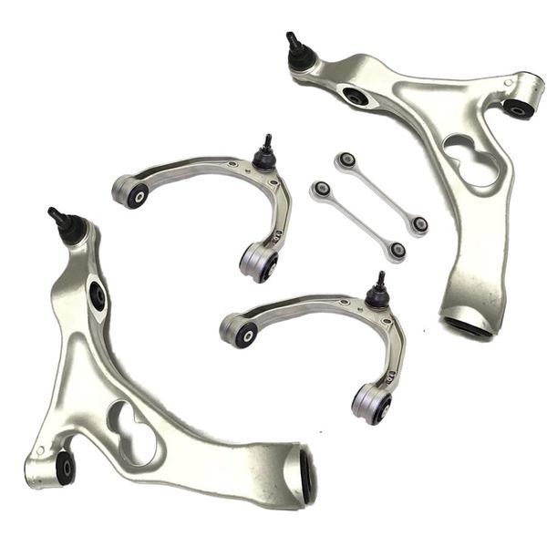 

6pcs передняя верхняя и нижняя контроля над вооружениями sway bar ссылки для porsche cayenne volkswagen touareg new