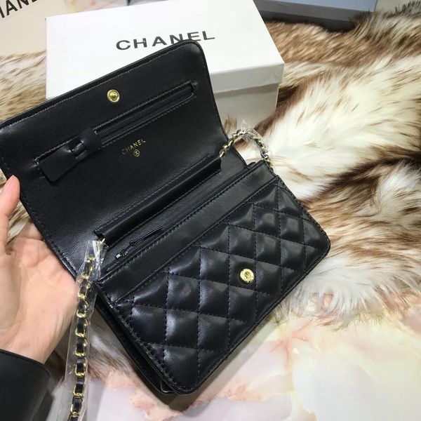 

Brand de igner lady mini houlder bag de igner handbag perfect workman hip wallet on chain genuine leather cro body bag 19cm