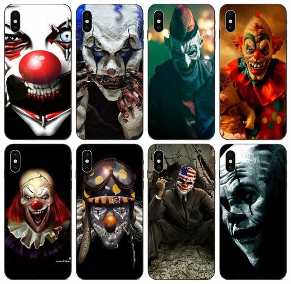 

tongtrade] pennywise clown float it cartoon case for iphone 8s 7s 6s 5s plus 11 pro max x xs samsung a70s huawei y7 y9 htc desire 630 case