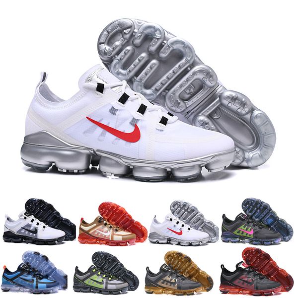 

2019 Mens Run Полезность женщин кроссовки 13 новых цветов Белый Черный Reflect Silver дизайнер