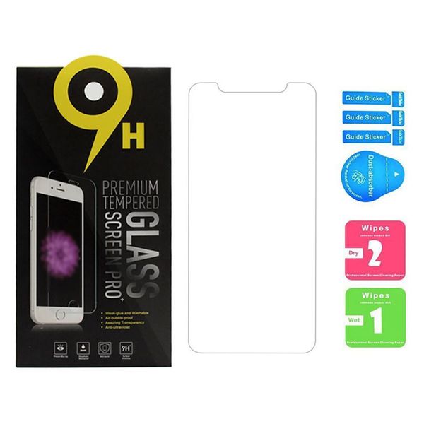

2019for iphone 11 pro max iphone xs max 6.5inch xr tempered glass iphone x 8 screen protector pixel 3 xl film 0.33mm 2.5d 9h paper package