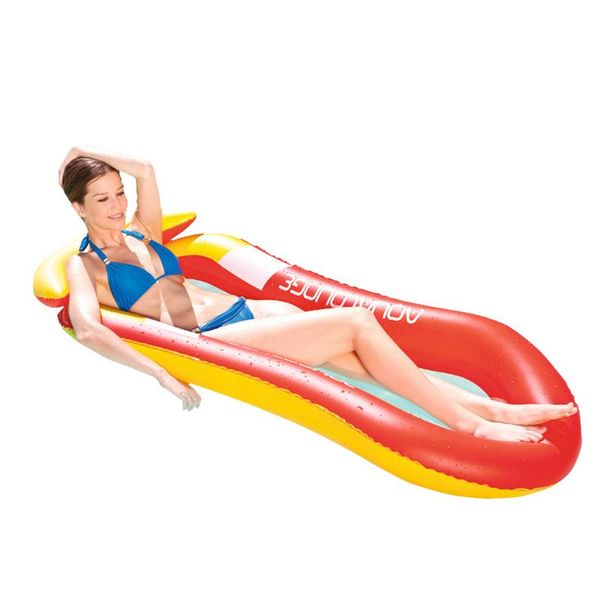 

2018 new water mesh hammock pool lounger float hammock inflatable rafts swimming pool air lightweight floating