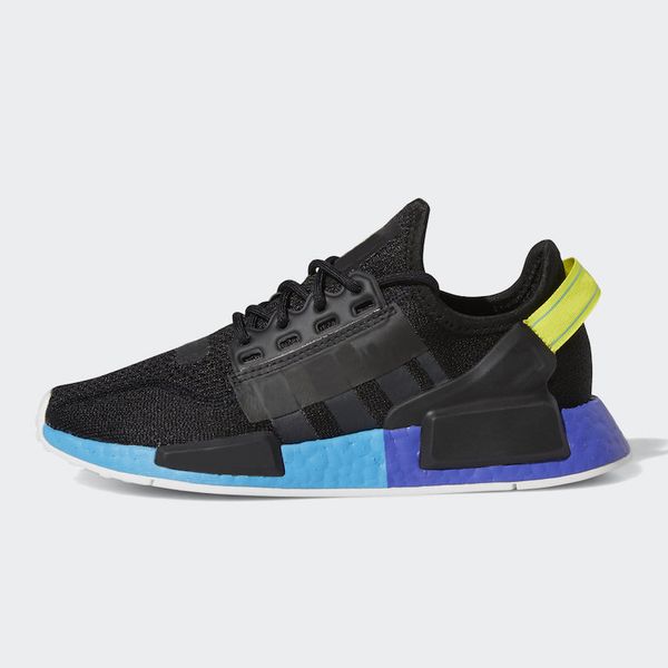 

nmd r1 v2 running shoes aqua core black og gold metallic white oreo stealthy women mens trainers sports sneakers 36-45 breathable