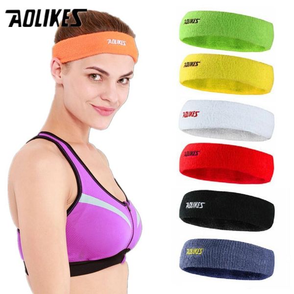 

1pcs towel absorbent stretch cotton sweat headband for men sweatband women yoga hair bands head sweat bands sports safety new, Yellow;black