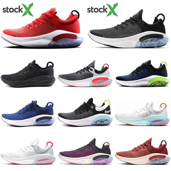 

joyride run fk knit fashion university red pink athletic outdoor breathable platinum tint racer men women sport sneakers trainers with socks, White;red