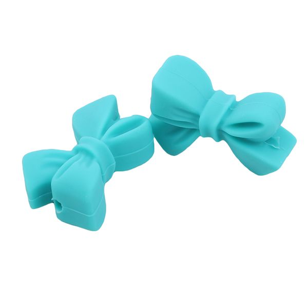 

bow beads creative diy baby teeth beads food grade molar beads baby chews column molars products designed for little baby 10pcs