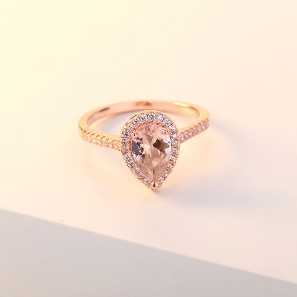 

drip form ring s925 silver ring woman a zirconium stone. ring