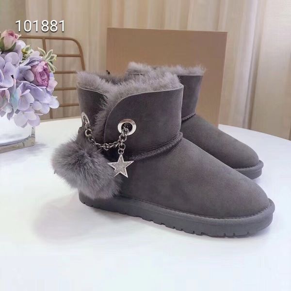 Классическая мини-сапоги в Mini Irina Women Girl Boot Boot Snow Winter Boots Кожаные туфли Us Size 5--10
