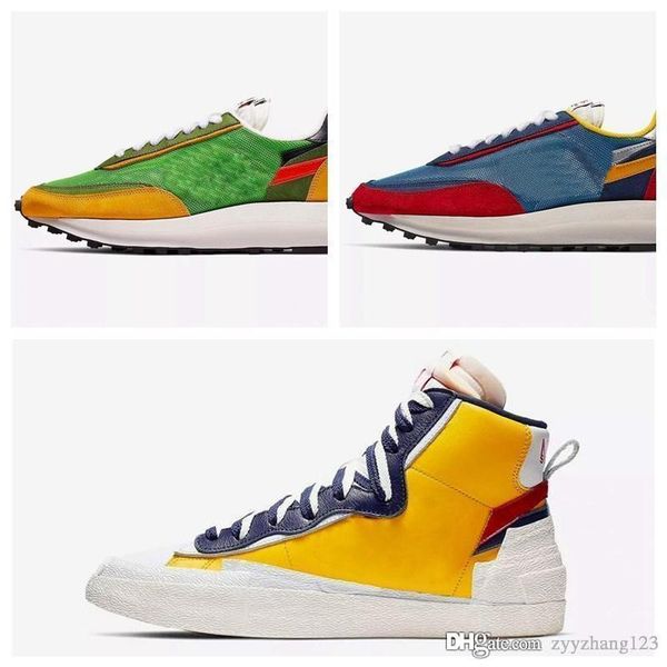 Compre Nike LDV Waffle 2019 Original Auténtico Sacai X LDVS Blazer Con El Dunk Blanco Azul Amarillo Negro Zapatillas Deportivas 36 45 BV0072 001 A Compre Nike LDV Waffle 2019 Original Auténtico Sacai X LDVS Blazer Con El Dunk Blanco Azul Amarillo Negro Zapatillas Deportivas 36 45 BV0072 001 A
