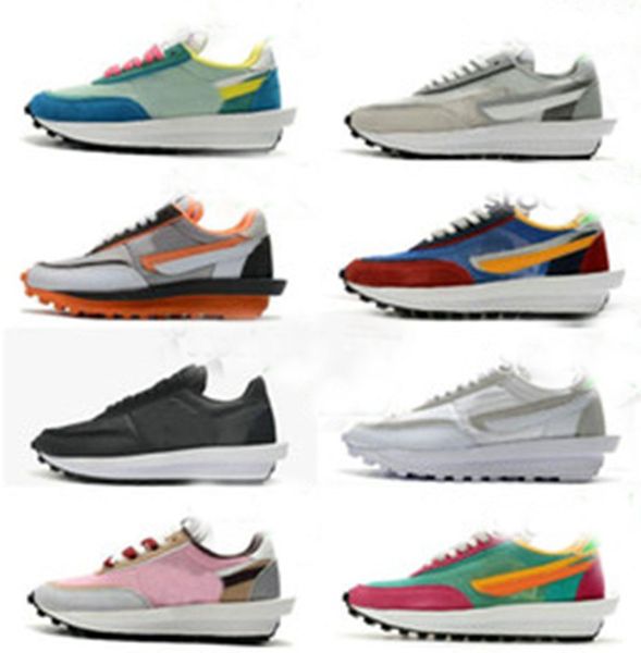 

2020 daybreak waffle men women casual sports shoes undercover black white varsity blue mens trainers sneakers