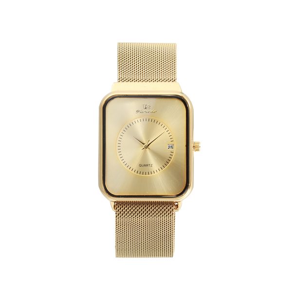 

new style simple personality student quartz watch women fashion trend magnetic absorption strap, Slivery;brown