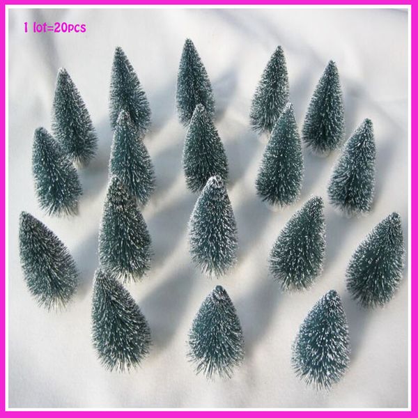 

20 pcs christmas tree mini christmas tree a small pine tree. placed in the office deskxmas decoration new year gift navidad