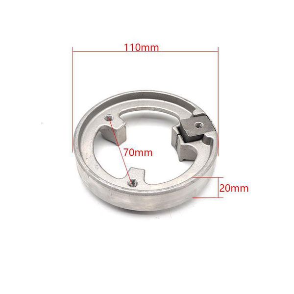 

motorcycle drum brake disc brake conversion/tightening ring for 110mm/130mm rear drum 70mm hole to hole disc install