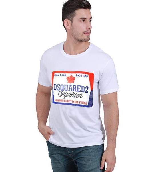 

new 20ss d2 mens shirt print tees short sleeve m-3xl tee dsquared2 t shirt men63f4#, Black;red