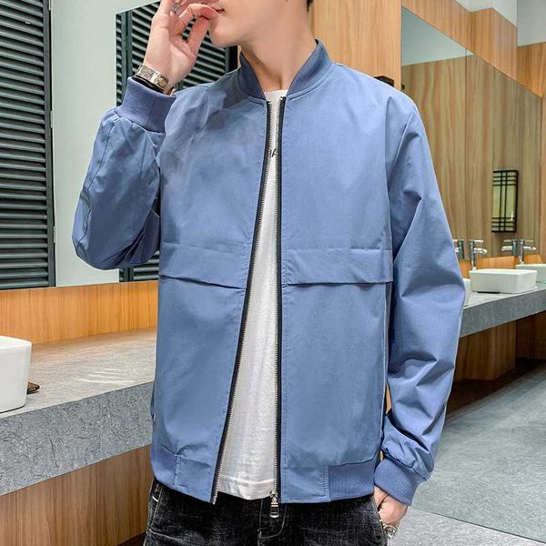 

2020 spring new fashion solid casual jacket men zipper coat slim fit bomber jackets big size clothing 6xl 7xl 8xl, Black;brown