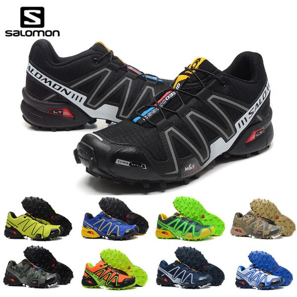 

original Salomon Speed cross 3 CS3 Men running Shoes sports Outdoor Jogging Sneaker Athletic Shoes Zapatillas Hombre Fencing Shoes eur 40-46