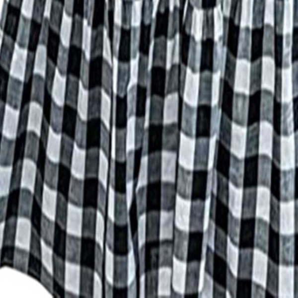 

fashion women plaid short dress for vip links, Black;gray