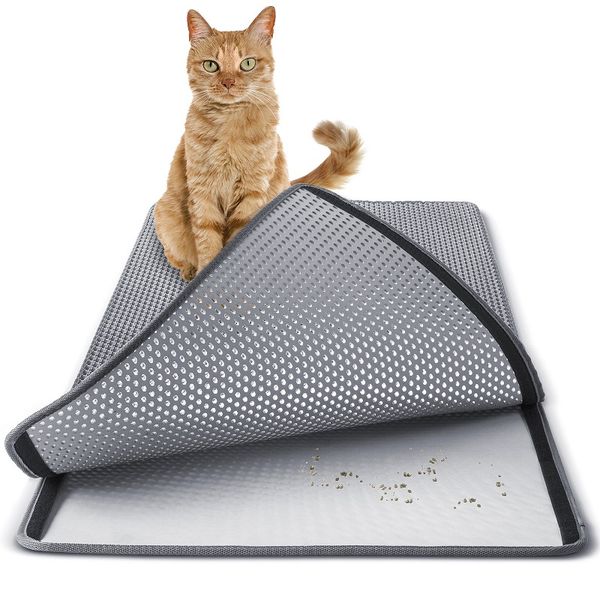 

cat litter trapper litter mat clean cat mat with water proof layer