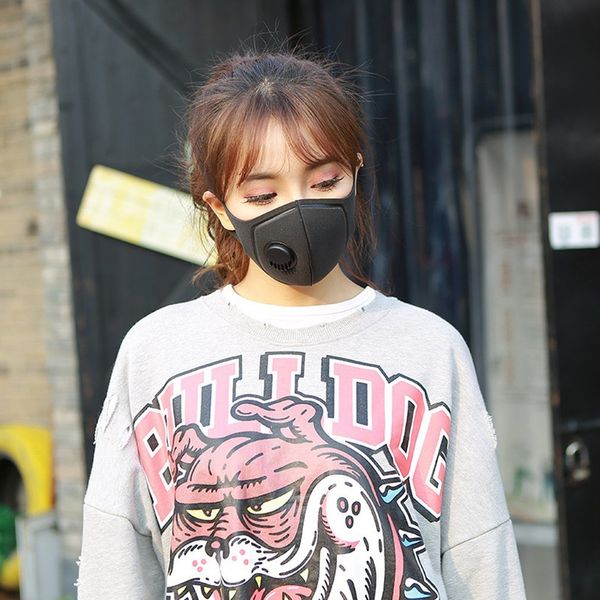 

washable dust-proof and anti-smoke mask with breathing valve haze-proof air cotton mask breathing valve mask