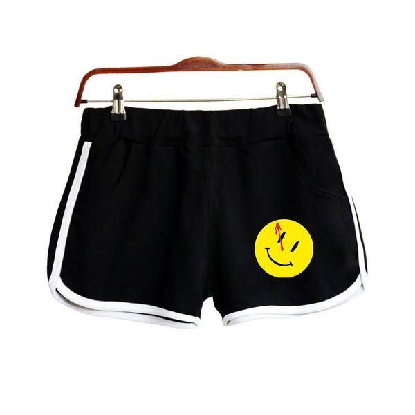 

2019 new science fiction suspense tv show watchmen print women shorts clothes harajuku ladies kawaii shorts, White;black