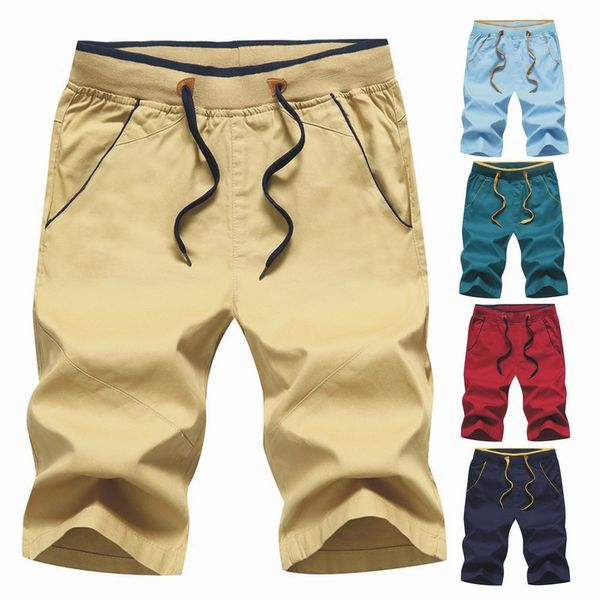 

летние мужские boardshorts fit повседневные спортивные брюки прямые мужские пляжные шорты карманы эластичный пояс slim fit мужские шорты кар, White;black