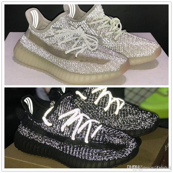 

black reflective kanye west кѬоовки  stockx box antlia glow клей мђжин женин поѬивна обђв beluga