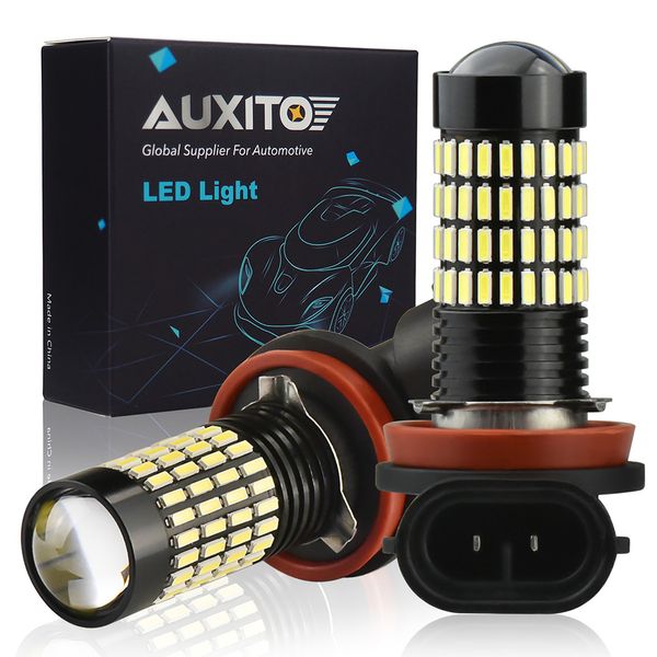 

auxito 2x h8 fog lights h11 h16 9005 hb3 psx24w for cruze captiva aveo orlando trax corsa led light for car lamp bulb