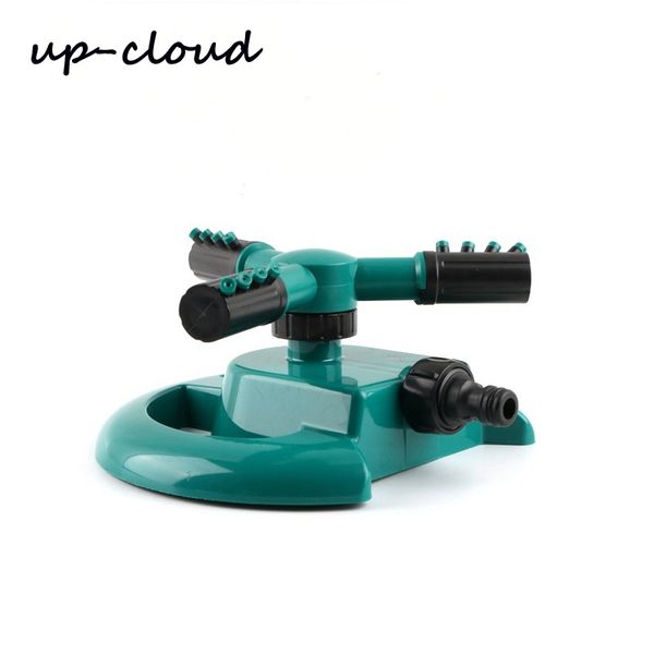

1pc up-cloud plastic 360 degree rotating sprinkler garden irrigation lawn watering 16mm soft hose sprayer 1/2" quick connector