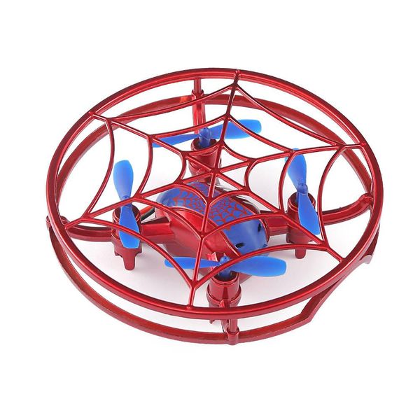 

jjrc h64 spiderman 2.4g gravity sensor control rc quadcopter with altitude hold mode 360 degree flips rtf - red