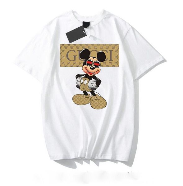 

mens t shirts 2020 spring summer new brand designers short sleeves fashion printed eyes casual outdoor clothes 9 colors t23, White