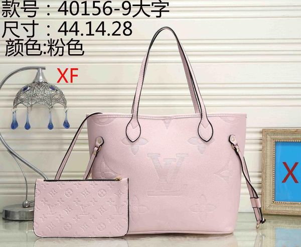 

Розовый 2020 LOUIS VUITTON LV женские сумки из натуральной кожи+кошелек наплечные сумки shopping tote сумки Сумка кошелек кошелек M40156