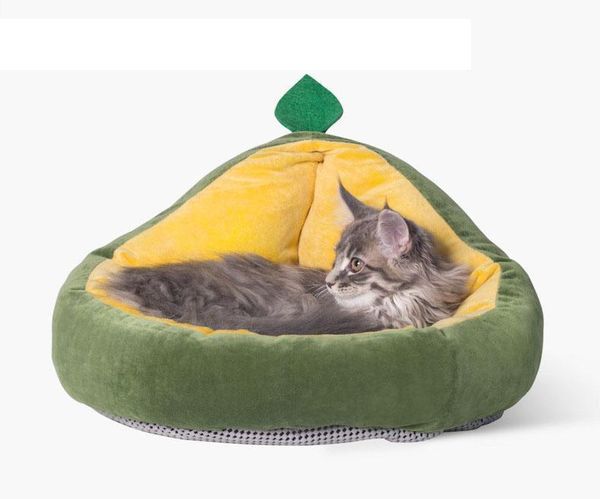 

cat bed теплой спящей кровать для кошек зима животных puppy indoor