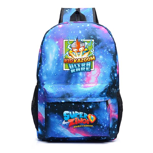 

новый galaxy лос superzings печати рюкзак для подростков дети ранцы женщины мужчины laptop backpack путешествия плечо сумки