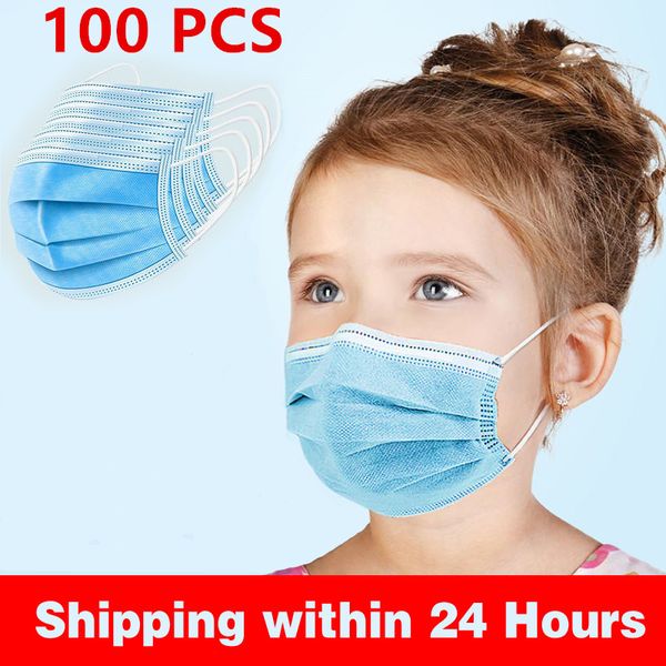 

дети дети пылезащитная маска одноразовые маски для лица 3-слойные защитные 3-слойные девушки мальчики маска для лица в наличии быстрая беспл