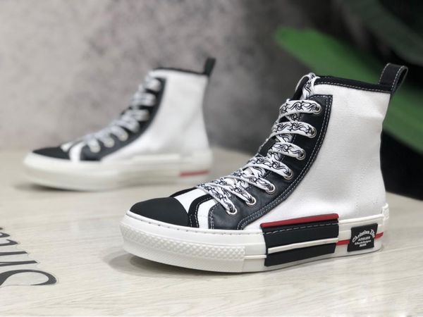 

2020 new luxury explosion fashion luxury scarf design men and women sandals shoes sneakers femmes canvas shoes loafers35-44, Black