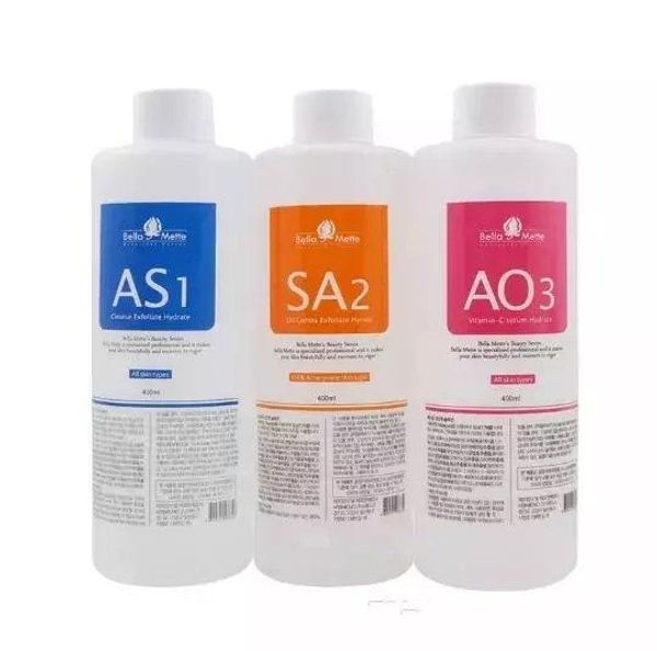 

Aqua clean olution aqua peel concentrated olution 400ml per bottle aqua facial erum hydra facial erum for normal kin hipping