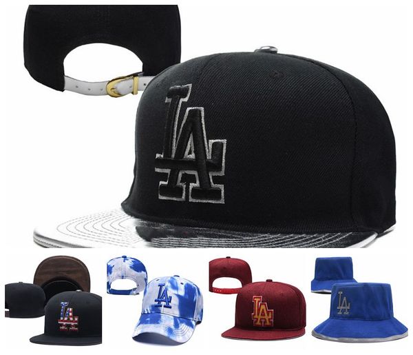 

Мода Лос-Анджелес вышивка шляпы Доджерс команды snapback хип-хоп шапка бейсболка на о