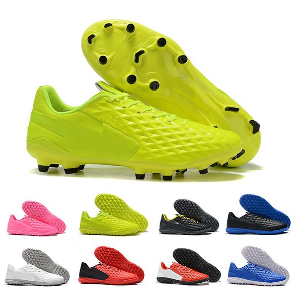 

2019 tiempo legend viii fg soccer cleats under the radar mens soccer shoes triple black white pink green football boots eur 39-45