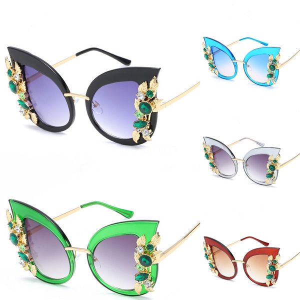 

men women sunglasses txrppr driving sun glasses gold metal frame green uv400 58mm lens come brown box #391131, White;black