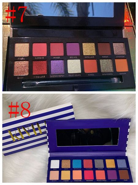 

new makeup matte eyeshadow palette 14 colors natural eye shadow with brush renaissance palettes dhl ing
