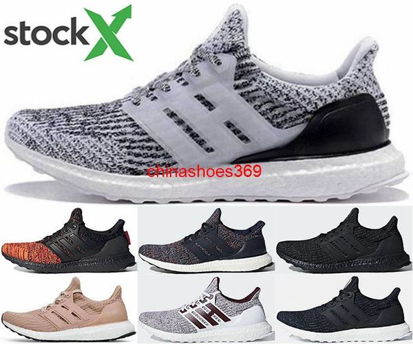 

США 12 кроссовки черный eur 35 46 Running stock x ultraboost 19 ultra 4 мужчины женская обувь тренеры размер 4 5 boost 3 мужская молодежь мальчики детские мокасины