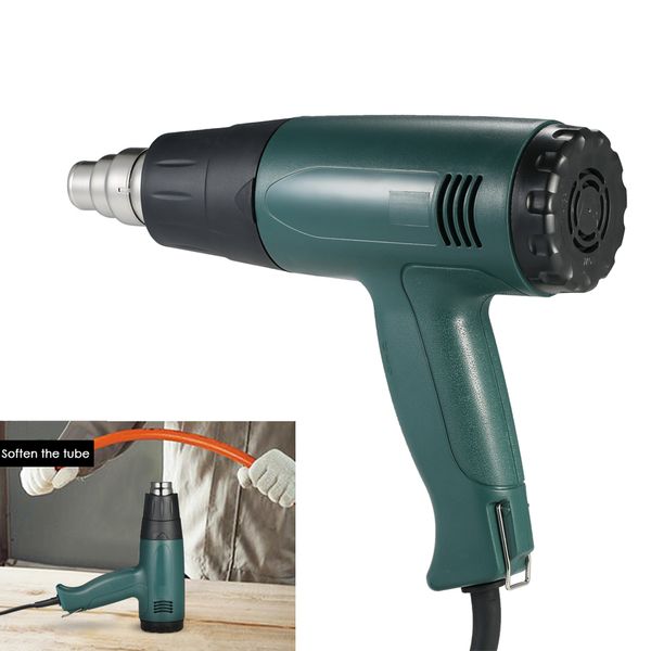 

1800w electric heat gun air gun temperature-controlled soldering hairdryer build tool hair dryer with 4pcs nozzles