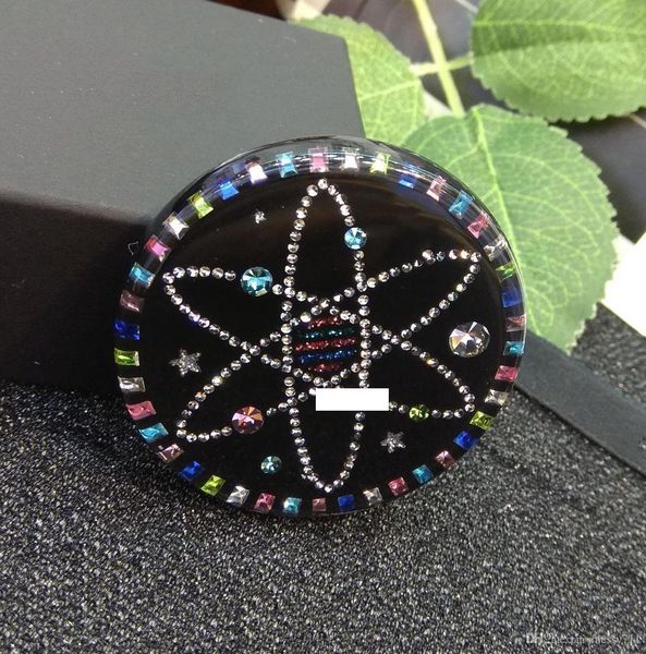 

lierzika укупорки леди брошь черный цвет acrylic звездное небо броши, Gray