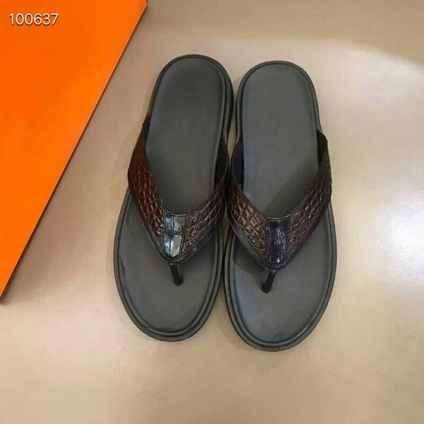 

2019 newmale money summer beach casual flip flops home non-slip comfort slippers new fashion slippers 38-45, Black