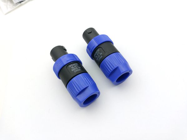 

Speakon 4 полюс 4Pin Мужской разъем Разъем кабеля Совместимость Аудио