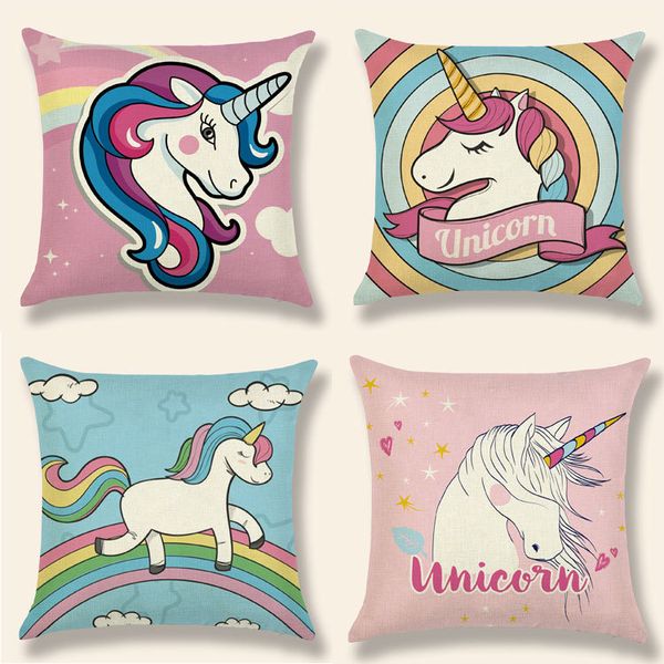 

sugan life 1 piece fashion household goods flamingo unicorn cute animal hug pillowcase sofa car hug pillowcase cushion